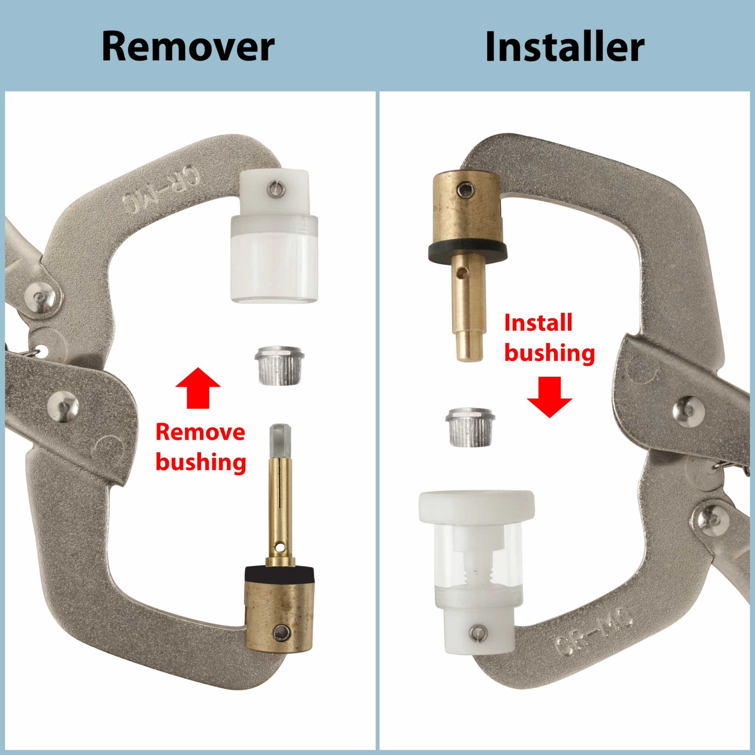 Tuner Bushing Press - StewMac 4 Tuner Bushing Press - StewMac - Image 2