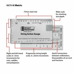 String Action Gauge - StewMac -Kit Melody Sales Store 0670 3 metric callouts 3000