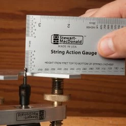 String Action Gauge - StewMac -Kit Melody Sales Store 0670 6 router depth inches 2500