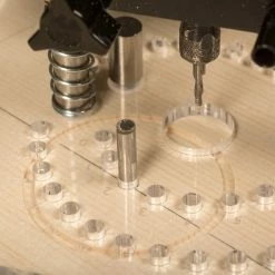 StewMac Rosette Router Base - StewMac -Kit Melody Sales Store 0703 4 pin in 2 hole 3000px