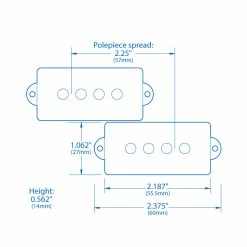 StewMac Pickups For P-Bass - StewMac 7 StewMac Pickups For P-Bass - StewMac -Kit Melody Sales Store 101547 specs