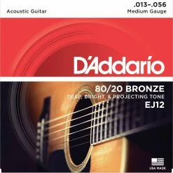 D'Addario 80/20 Bronze Wound Acoustic Guitar Strings - StewMac -Kit Melody Sales Store 10503 3 1800