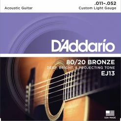 D'Addario 80/20 Bronze Wound Acoustic Guitar Strings - StewMac -Kit Melody Sales Store 10503 4 1800