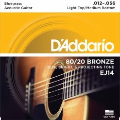 D'Addario 80/20 Bronze Wound Acoustic Guitar Strings - StewMac -Kit Melody Sales Store 10503 5 1800