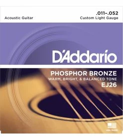 D'Addario Phosphor Bronze Wound Acoustic Guitar Strings - StewMac -Kit Melody Sales Store 10508 6 1800