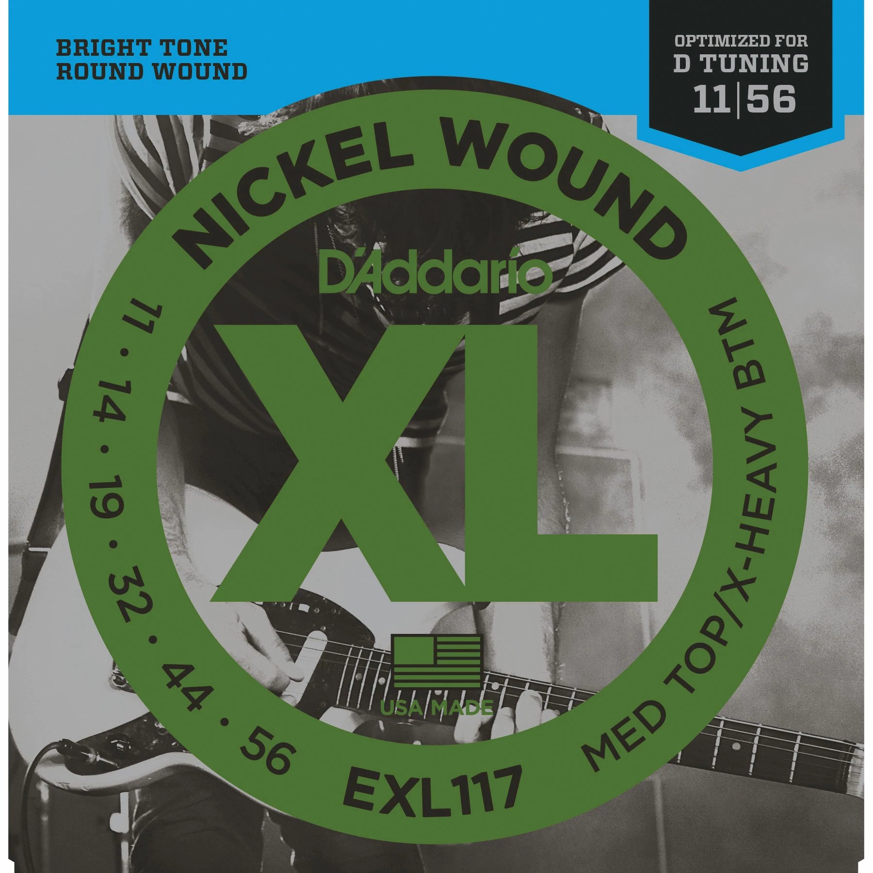 D'Addario XL Nickel Wound Electric Guitar Strings - StewMac 6 D'Addario XL Nickel Wound Electric Guitar Strings - StewMac - Image 4