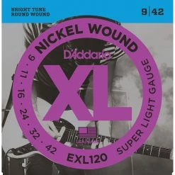D'Addario XL Nickel Wound Electric Guitar Strings - StewMac 12 D'Addario XL Nickel Wound Electric Guitar Strings - StewMac -Kit Melody Sales Store 10557 5 1800
