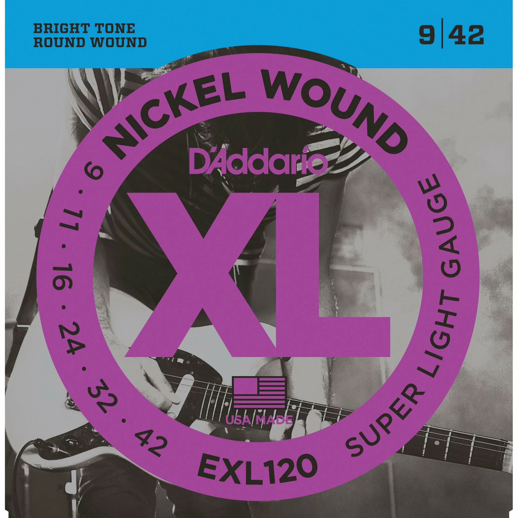D'Addario XL Nickel Wound Electric Guitar Strings - StewMac 7 D'Addario XL Nickel Wound Electric Guitar Strings - StewMac - Image 5
