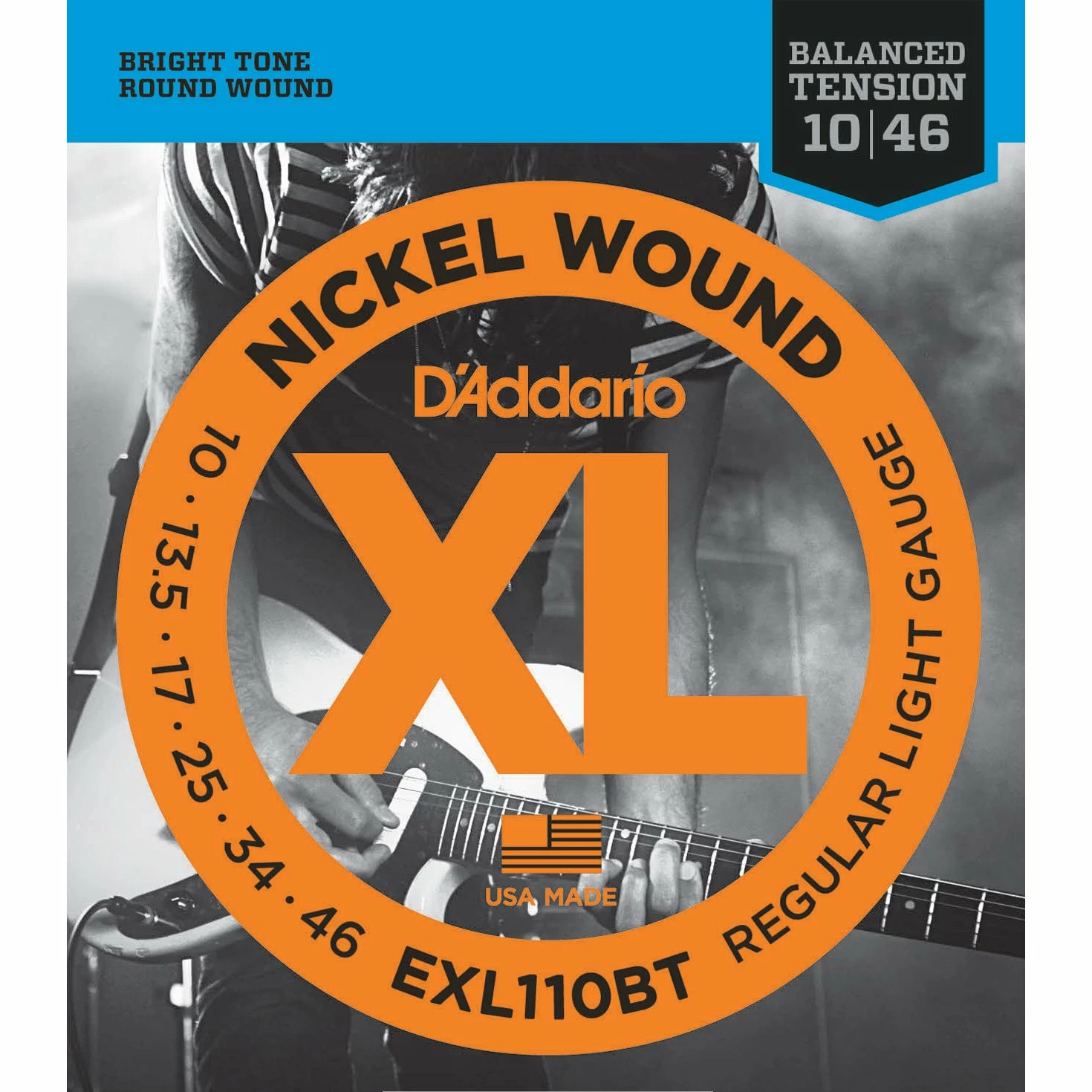 D'Addario XL Balanced Tension Nickel Wound Electric Guitar Strings - StewMac 3 D'Addario XL Balanced Tension Nickel Wound Electric Guitar Strings - StewMac