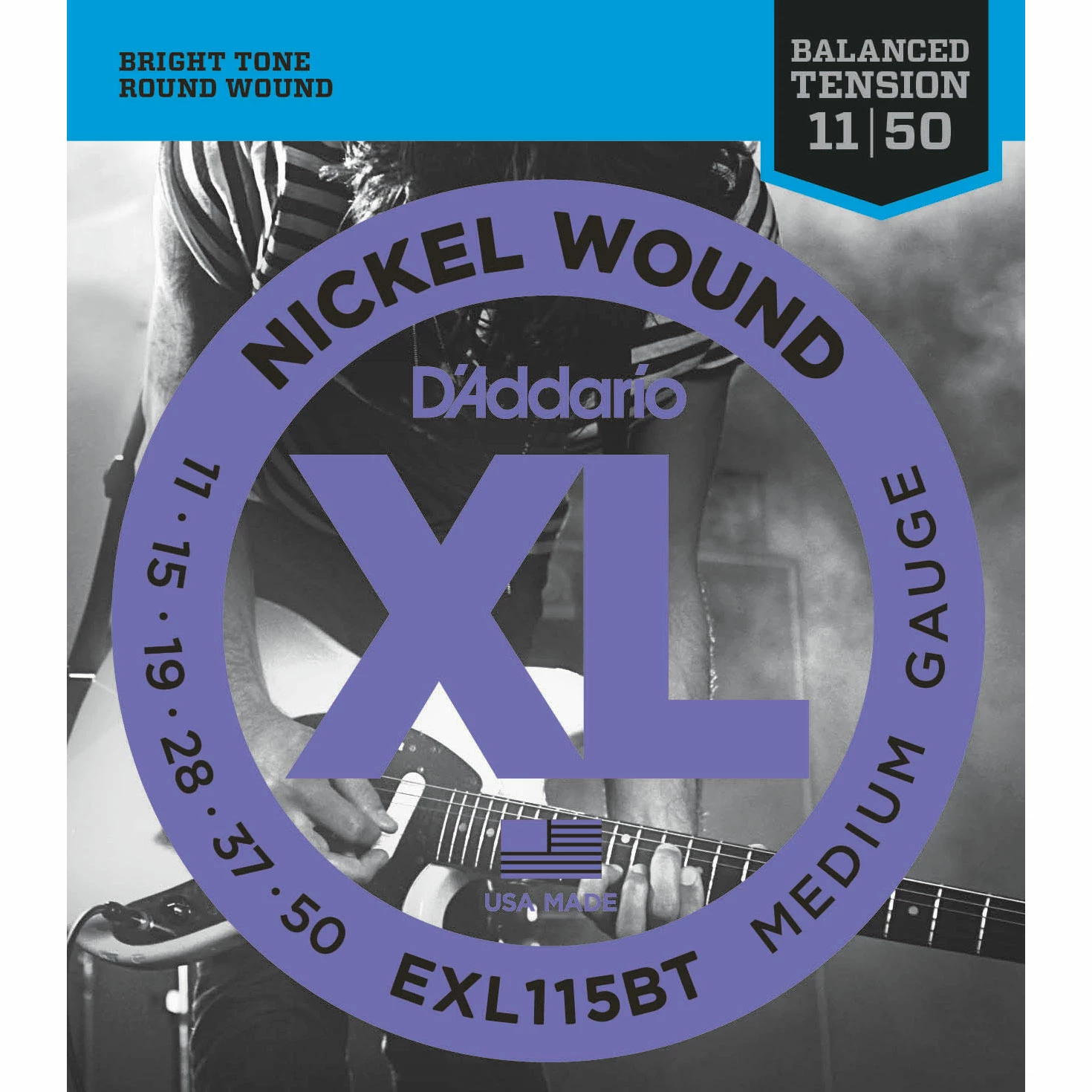 D'Addario XL Balanced Tension Nickel Wound Electric Guitar Strings - StewMac 4 D'Addario XL Balanced Tension Nickel Wound Electric Guitar Strings - StewMac - Image 2