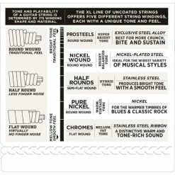 D'Addario Nickel Wound 6-String Bass Strings - StewMac -Kit Melody Sales Store 10827 4 440