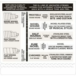 D'Addario Nylon Tapewound Bass Strings - StewMac -Kit Melody Sales Store 10828 4 440