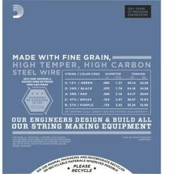 D'Addario Pro Steel 5-String Bass Strings - StewMac -Kit Melody Sales Store 10830 3 440