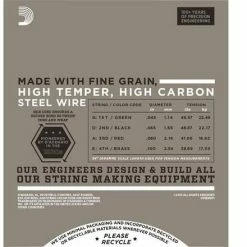 D'Addario Half Round Bass Strings - StewMac -Kit Melody Sales Store 10831 3 440