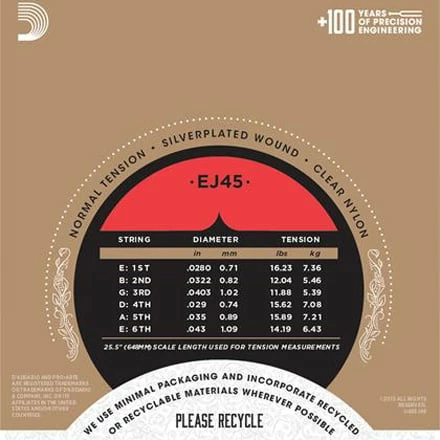 D'Addario Pro Arte Classical Guitar Strings - StewMac 5 D'Addario Pro Arte Classical Guitar Strings - StewMac - Image 3