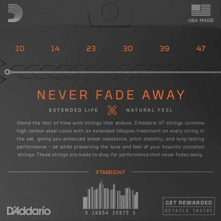 D'Addario XT Phosphor Bronze Wound Acoustic Guitar Strings - StewMac 8 D'Addario XT Phosphor Bronze Wound Acoustic Guitar Strings - StewMac - Image 6