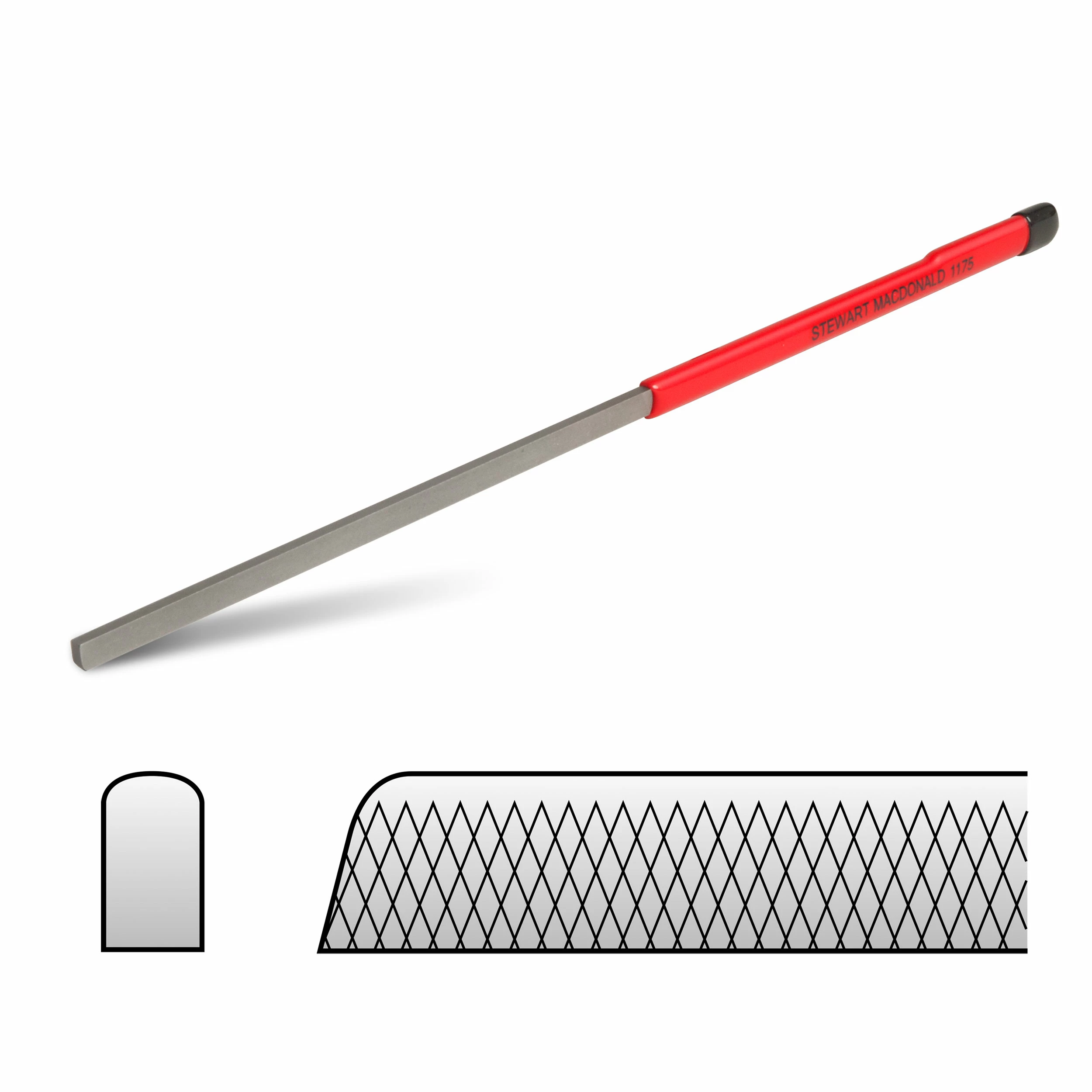 Fret End Dressing File - StewMac 5 Fret End Dressing File - StewMac - Image 3