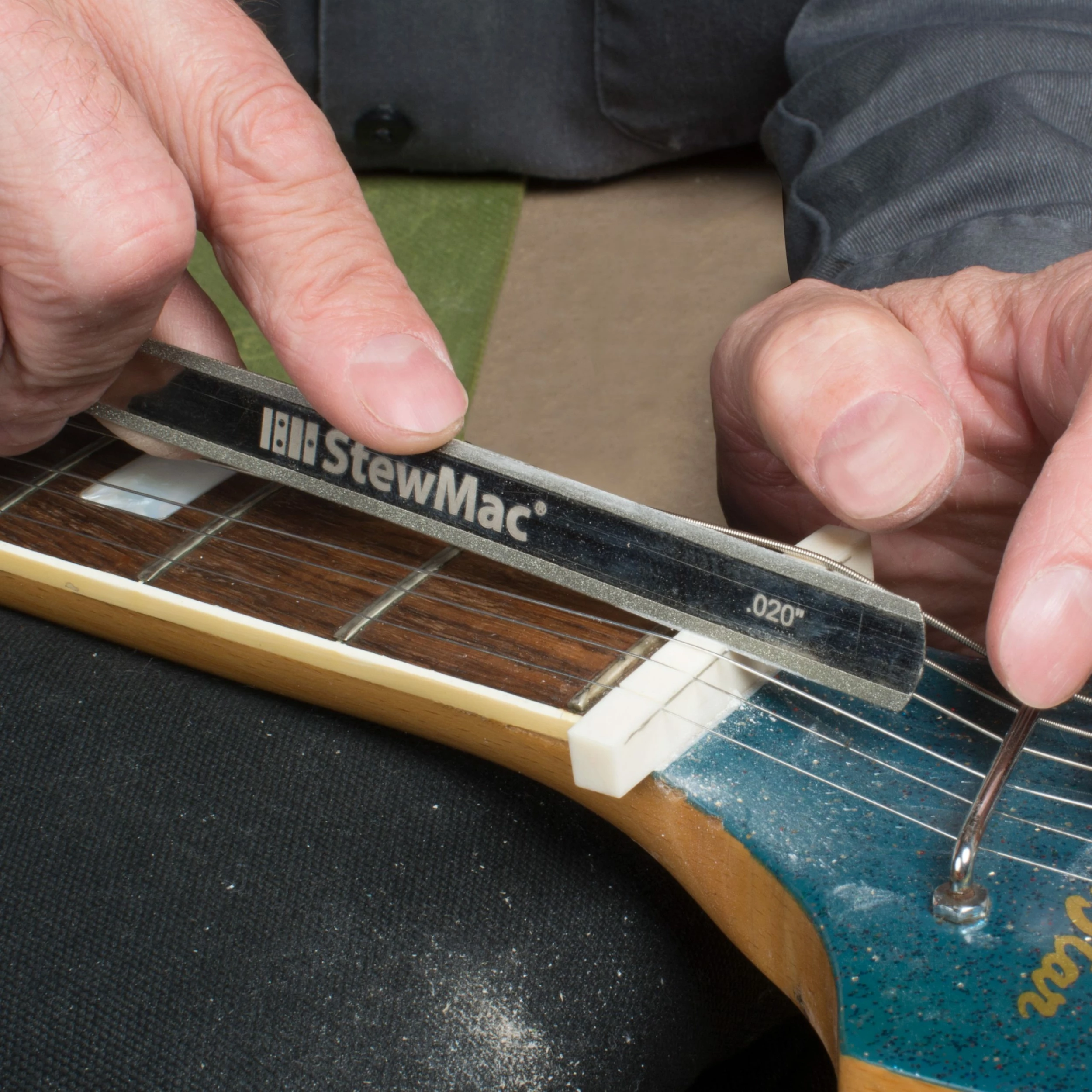 DiamondCut™ Nut Slotting Files - StewMac 3 DiamondCut™ Nut Slotting Files - StewMac