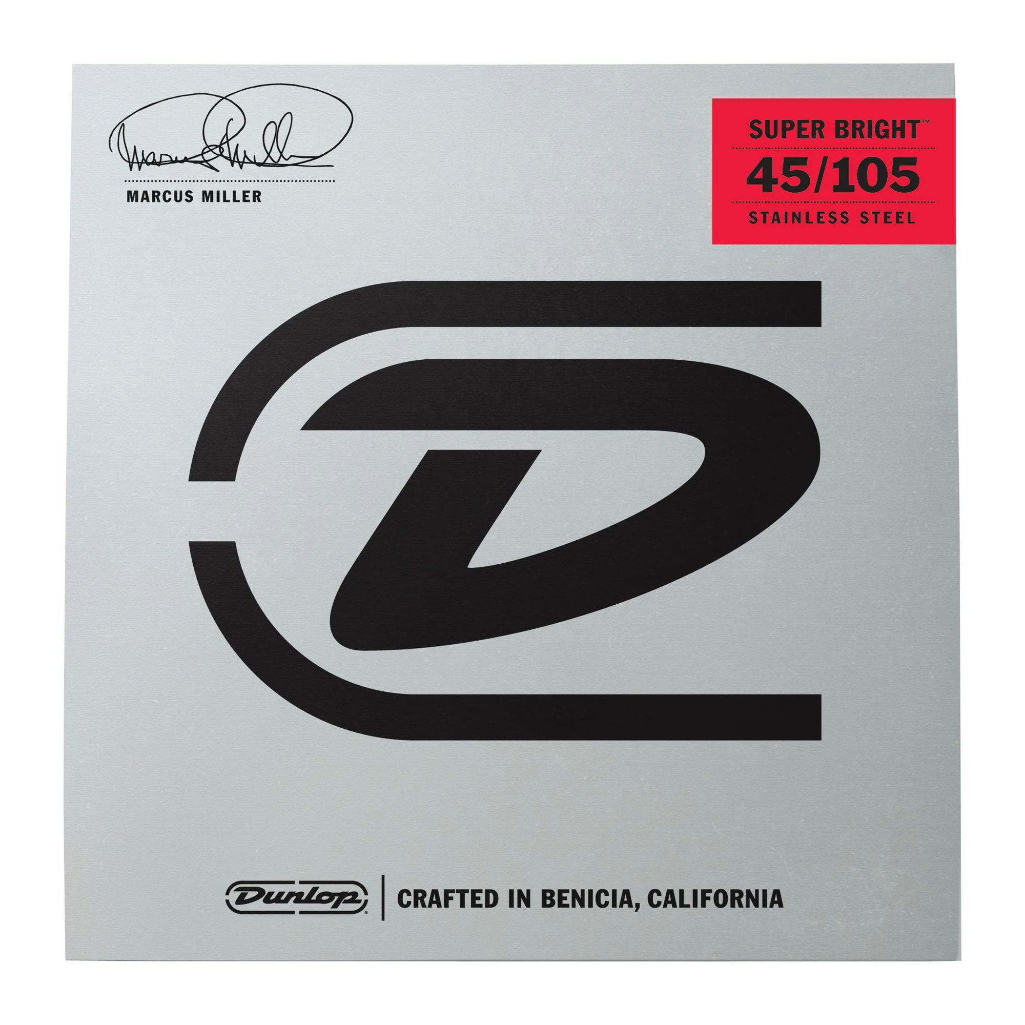 Dunlop Marcus Miller Super Bright Electric Bass Strings - StewMac 3 Dunlop Marcus Miller Super Bright Electric Bass Strings - StewMac