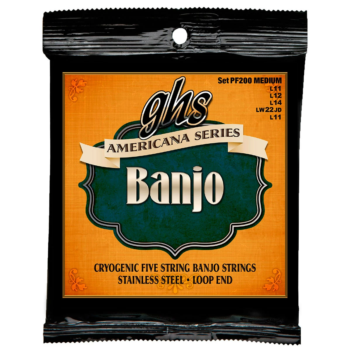 GHS Americana Series Banjo Strings - StewMac 4 GHS Americana Series Banjo Strings - StewMac - Image 2