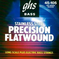 GHS 4-String Bass Precision Flatwound Strings - StewMac