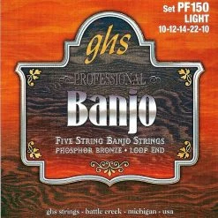 GHS Professional Five String Banjo Strings - StewMac
