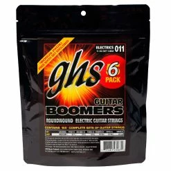 GHS Electric Guitar Boomers, 6-Pack - StewMac -Kit Melody Sales Store 1522 3 1400px