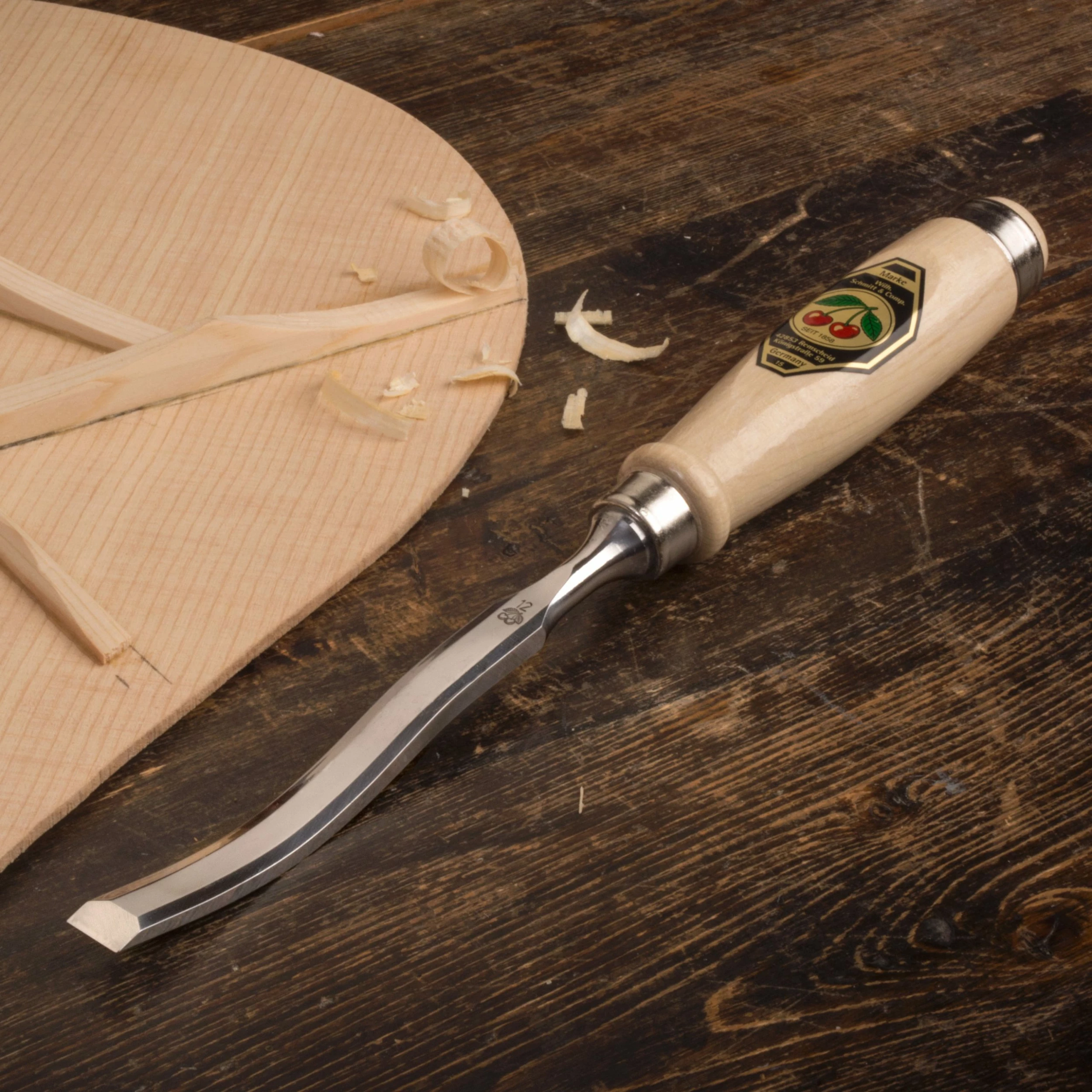 Two Cherries Guitar Brace Chisel - StewMac 3 Two Cherries Guitar Brace Chisel - StewMac