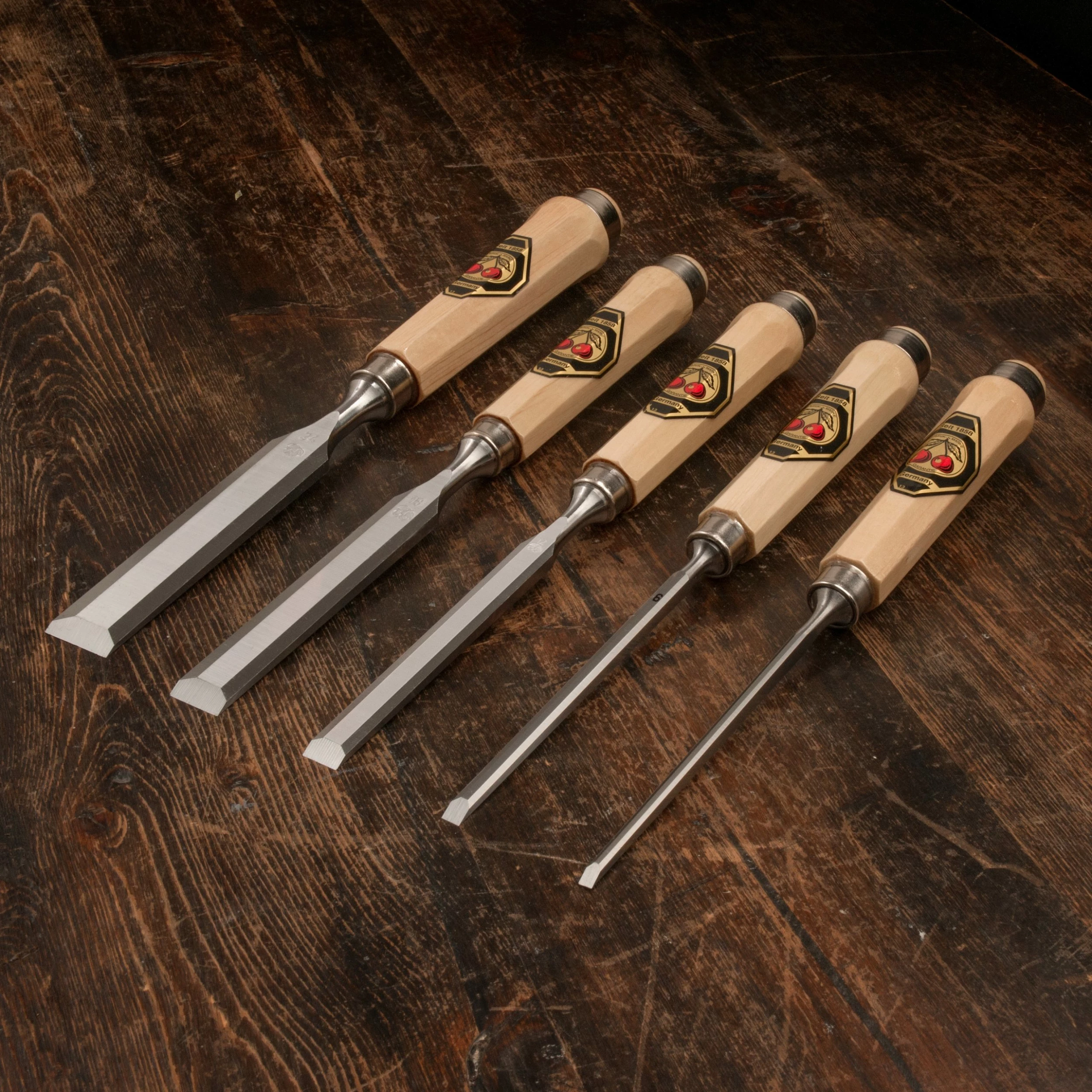 Two Cherries Wood Chisels - StewMac 7 Two Cherries Wood Chisels - StewMac - Image 5