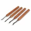 Micro Chisels, Set Of 4 - StewMac -Kit Melody Sales Store 1628 1 2500