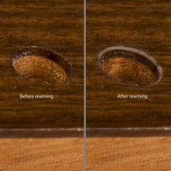 No-Chip Tuner Hole Countersink - StewMac -Kit Melody Sales Store 1799 3 before after 2000