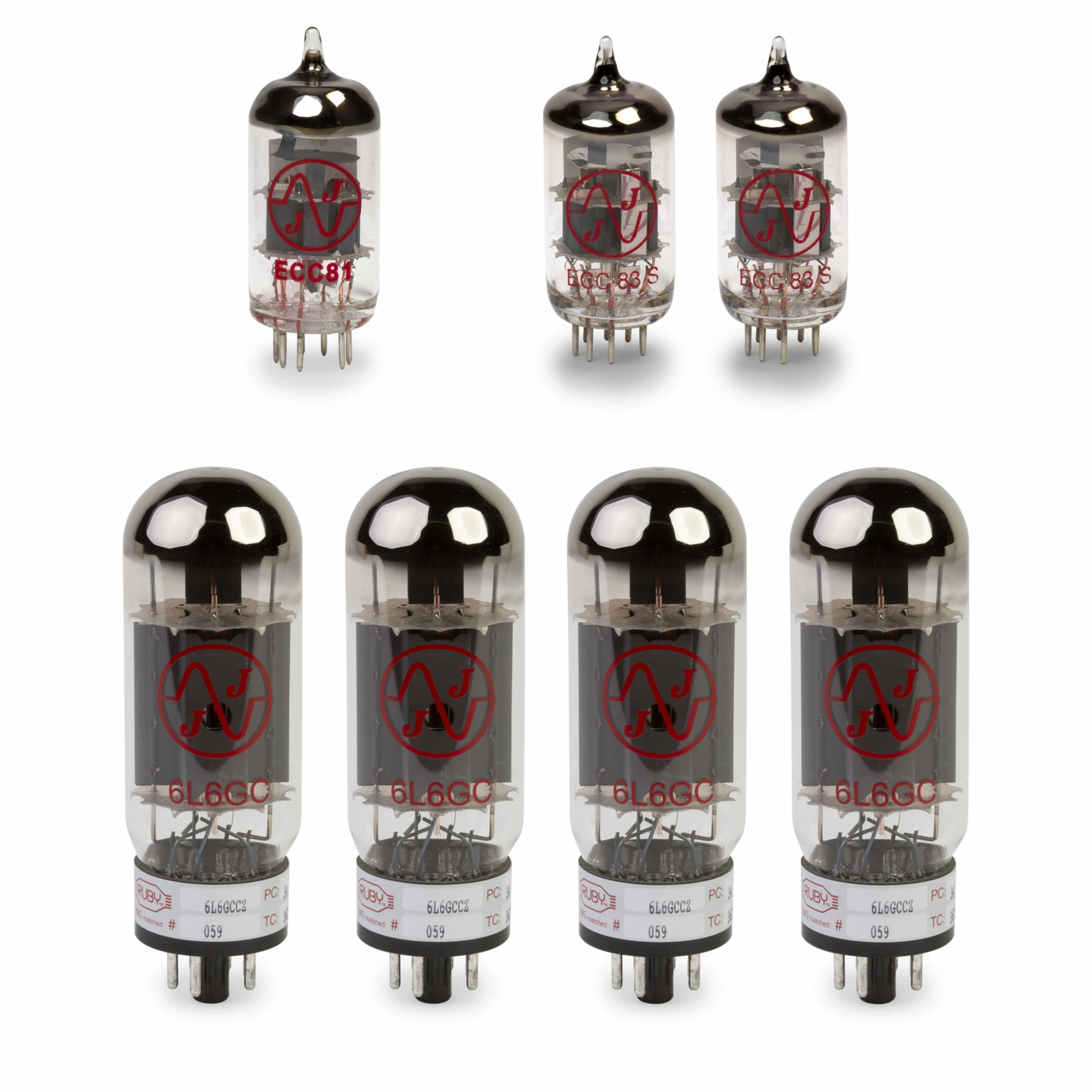 Fender Bassman (100 Watt) Tube Set With Matched Power Tubes - StewMac 3 Fender Bassman (100 Watt) Tube Set With Matched Power Tubes - StewMac
