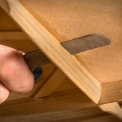 StewMac Sharkskin Abrasive - StewMac 11 StewMac Sharkskin Abrasive - StewMac -Kit Melody Sales Store 1952 4 in use brace 3000