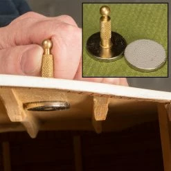 StewMac Sharkskin Abrasive - StewMac 12 StewMac Sharkskin Abrasive - StewMac -Kit Melody Sales Store 1952 5 round in use 2300