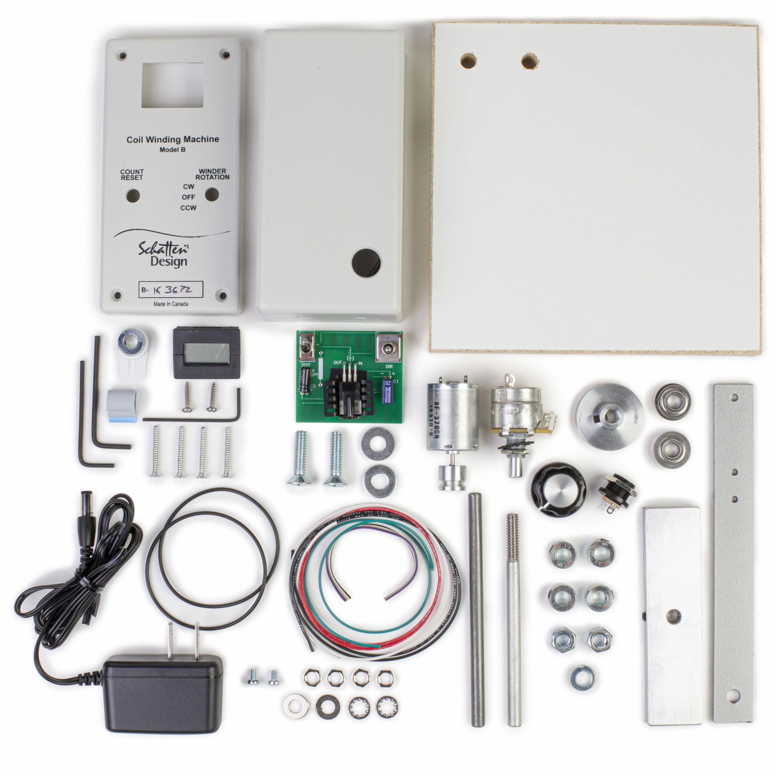 Build-Your-Own Pickup Winder, 110-volt - StewMac 4 Build-Your-Own Pickup Winder, 110-volt - StewMac - Image 2