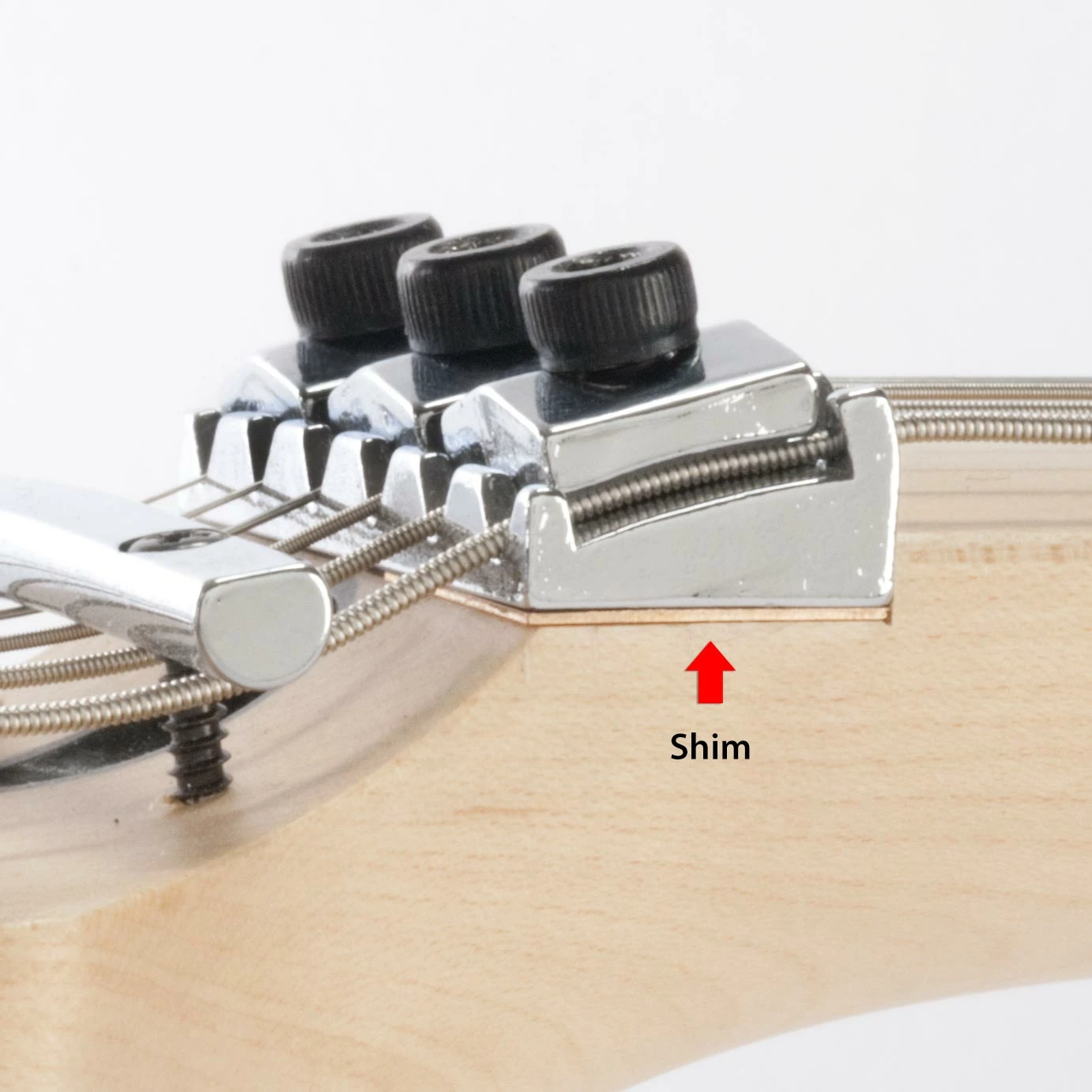 Shims For Floyd Rose Locking Nut, Set Of 8 - StewMac 4 Shims For Floyd Rose Locking Nut, Set Of 8 - StewMac - Image 2