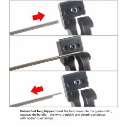 StewMac Deluxe Fret Tang Nipper - StewMac -Kit Melody Sales Store 2257 4 nipper sequence 3000 1