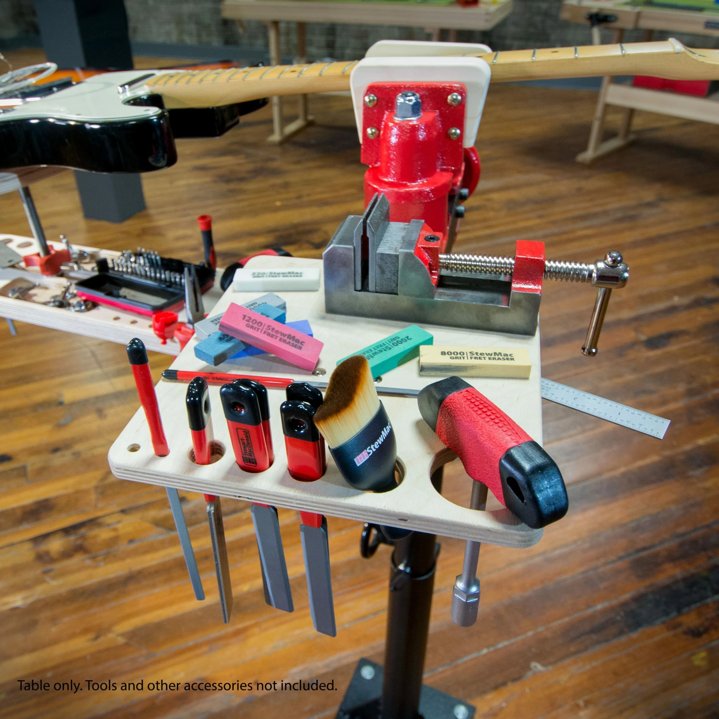 Guitar Vise Tool Table - StewMac 7 Guitar Vise Tool Table - StewMac - Image 5