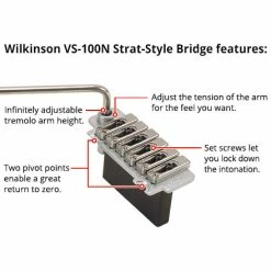 Wilkinson/Gotoh VS-100N Tremolo - StewMac 8 Wilkinson/Gotoh VS-100N Tremolo - StewMac -Kit Melody Sales Store 3533 4 440