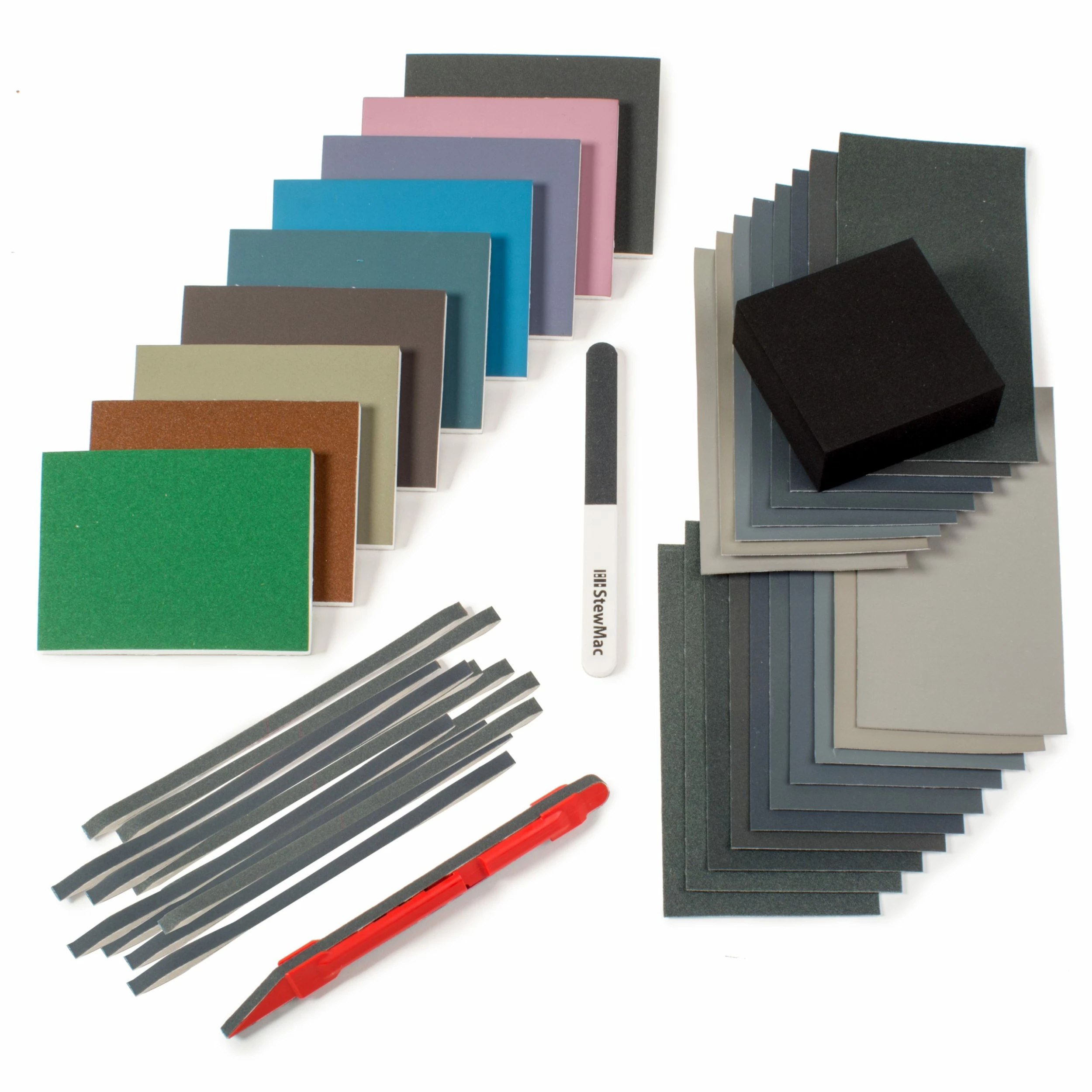 Micro-Mesh Fret + Finishing Set - StewMac 3 Micro-Mesh Fret + Finishing Set - StewMac