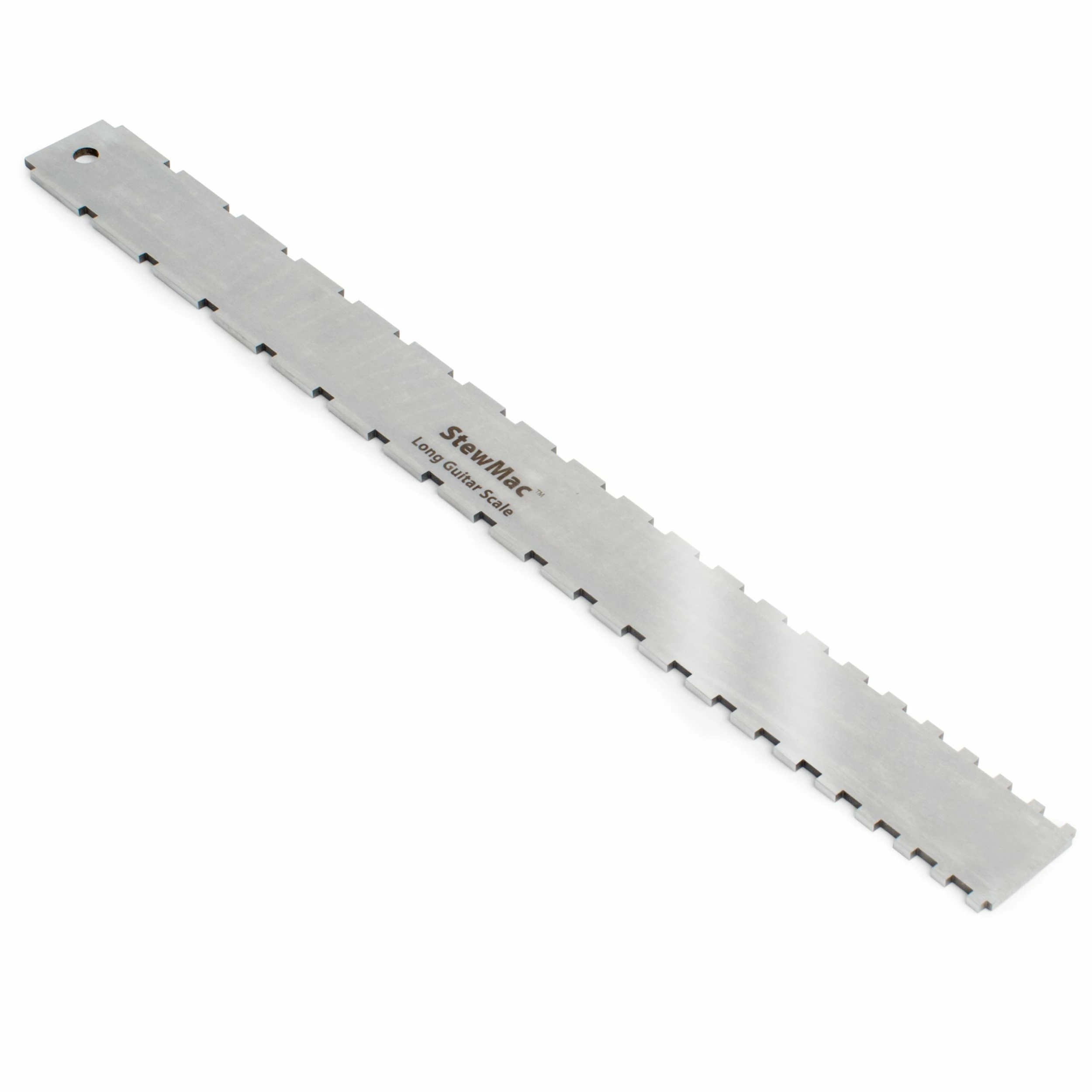 Precision Notched Straightedge - StewMac 3 Precision Notched Straightedge - StewMac