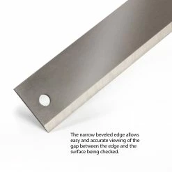 Precision Straightedges - StewMac 9 Precision Straightedges - StewMac -Kit Melody Sales Store 3849 3 revised edge closeup 1900