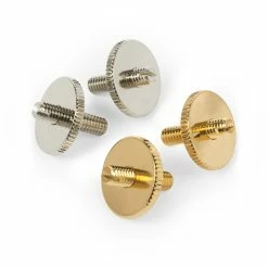 Archtop Bridge Post And Thumbwheel Set - StewMac