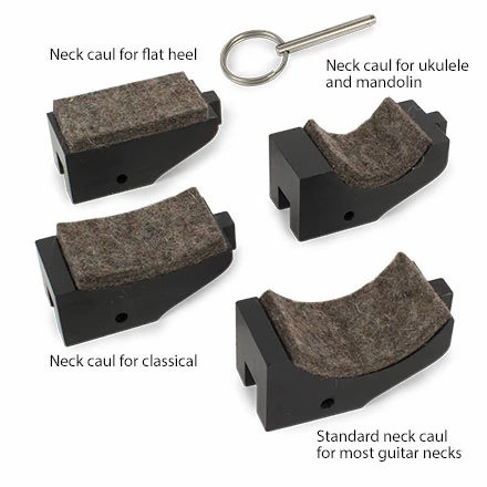 Neck Cauls For Jaws Fret Press, Pre-2017 - StewMac 4 Neck Cauls For Jaws Fret Press, Pre-2017 - StewMac - Image 2
