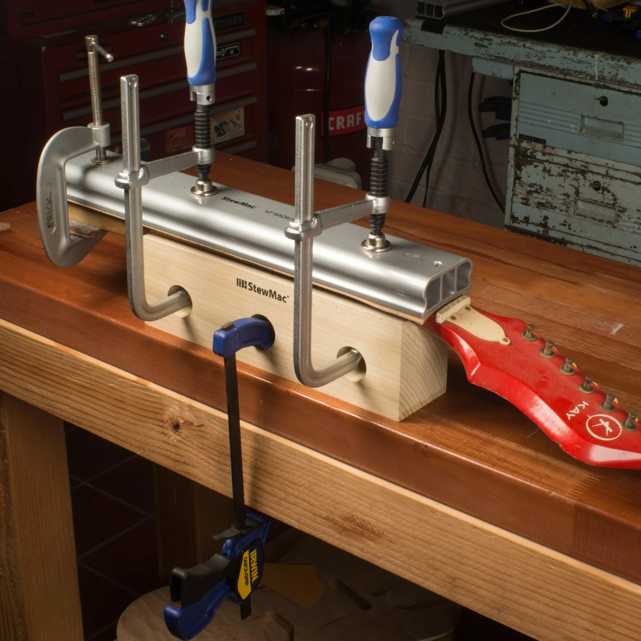 Tall Neck Support Caul - StewMac 6 Tall Neck Support Caul - StewMac - Image 4