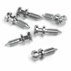Saddle Screws For ABR-1 Tune-o-matic Bridges - StewMac -Kit Melody Sales Store 4567 2 chrome
