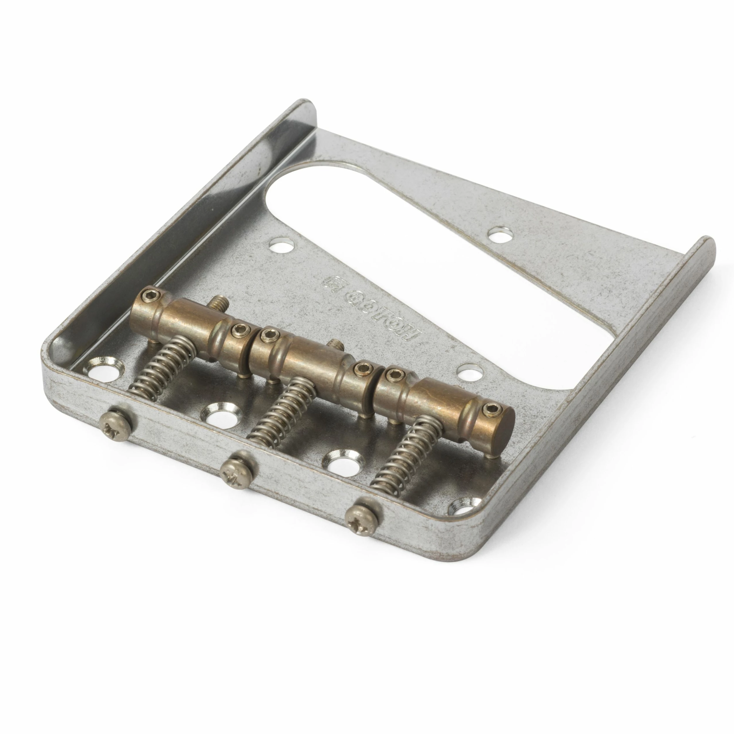 Gotoh In-Tune Relic Bridge For Tele - StewMac 4 Gotoh In-Tune Relic Bridge For Tele - StewMac - Image 2