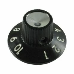 Skirted Amp Knob, Black - StewMac