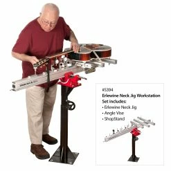 Erlewine ShopStand - StewMac -Kit Melody Sales Store 5390 3 shopstand with neck jig 3000
