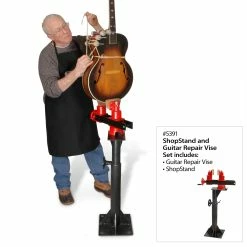 Erlewine ShopStand - StewMac -Kit Melody Sales Store 5390 4 shopstand and vise set 2300
